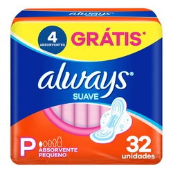 Absorvente Always Super Prot Suave C/32uni