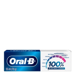 Creme Dental Oral B 100% Cuidado 70g