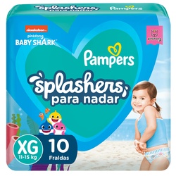 Fr P/banho Splashers G/xg C/10un