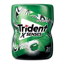 Trident Xsenses Garrafa Menta 54g