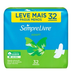 Absorvente S Livre Adapt Suave C/ab C/32