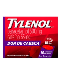 Tylenol Dc 500mg C/10 Cprs