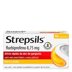 Strepsils Flurbiprofeno 8,75mg C/16cpr