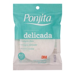 Esponja Banho Dupla Face Delicada
