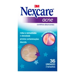 Nexcare Absorventes P/acne 36un