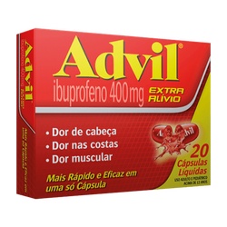Advil 400mg C X C/20 Caps
