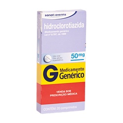 Hidroclorotiazida 50mg C/20cprs Medley