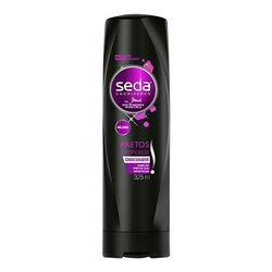 Cond Seda Pretos Luminosos 325ml