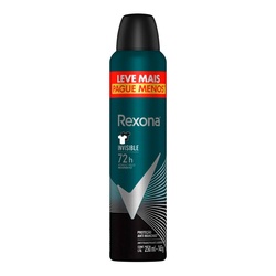 Desodorante Rexona Aero Men Invisible 250ml