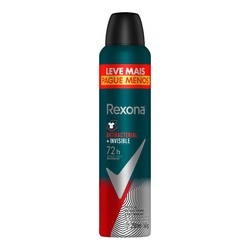 Desodorante Rexona Aero Men Antib Invisib 250ml