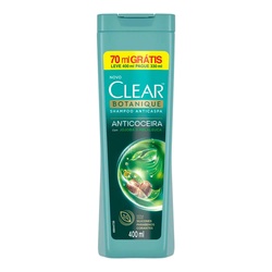 Shampoo Clear 400ml Men Anticoceira