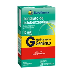 Ciclobenzaprina 10mg 30comp