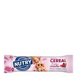 Barra Cereais Nutry Frutas Vermelhas E Cookies 22g