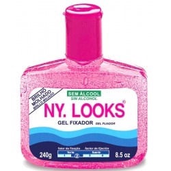 Gel Fixador Nylooks Rosa 240g