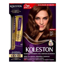 Kit Koleston 50 Cast Claro + Gloss Intenso 40ml