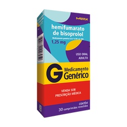 Hemifum Bisoprolol 1,25mg C/30 Comp