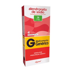 Alendronato De Sodio 70mg C/4 Legrand