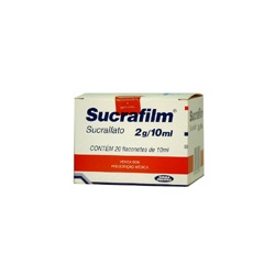 Sucrafilm 2g C/20 Flac 10ml