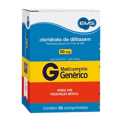 Clor Diltiazem 60mg C/50cpr Ems