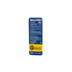 Dipirona Sodica 500mg C/10cprs  Ems