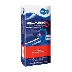 Allexofedrin D 60+120mg C/10cprs