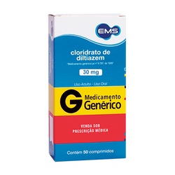 Clor Diltiazem 30mg C/50cpr Ems