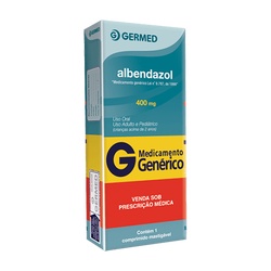 Albendazol 400mg 1 Comp Mastigavel Germe