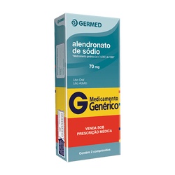 Alendronato Sodio 70mg C/4cps