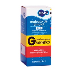 Maleato Timolol 0,5% 5ml