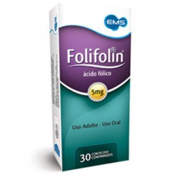 Folifolin 5mg C/30cprs