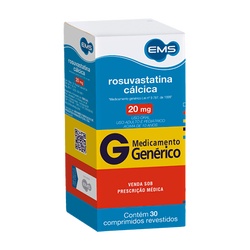 Rosuvastatina Calcica 20mg C/30comp Ems