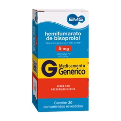 Hemifum Bisoprolol 5mg C/30 Comp
