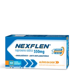 Nexflen 550mg 10 Comp Leg