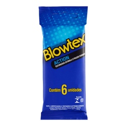 Preservativo Blowtex Action C/6un