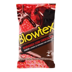 Preservativo Blowtex Sabor Moran C/choc 3un