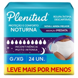 Roupa Intima Plenitud Noturna G/xg C/24