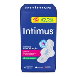 Abs Intimus Not Seca C/ Abas 45un