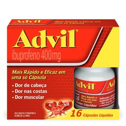 Advil 400mg 16 Caps