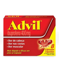 Advil Extra Alivio 400mg C/8 Caps