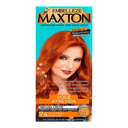 Tintura Maxton 7.4 Louro Med Acobr Col Cr
