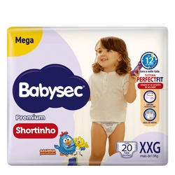 Fr Babysec Premium Shortinho Mega Xxg 20un
