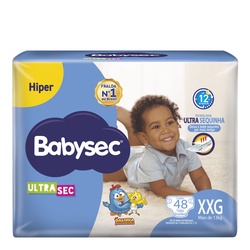 Fralda Babysec Hiper Xxg C/48