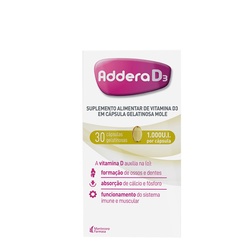 Addera D3 1.000ui C 30 Caps Gel