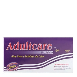 Absorvente Geriatrico Adultcare 20un