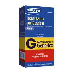 Losartana Potassica 50mg C/30 Teuto