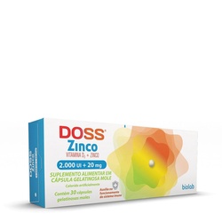 Doss Zinco 2000ui 30cps