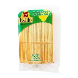 Abaixador De Lingua C/100un Estilo