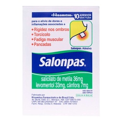 Salonpas Empl Peq Cx/10inidades