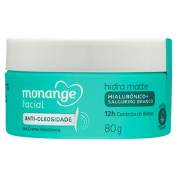 Hidratante Monange Facial Hidratanter Matte 80g