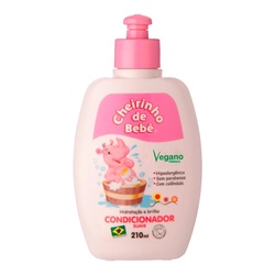 Condicionador Cheirinho Bebe Rosa 210ml